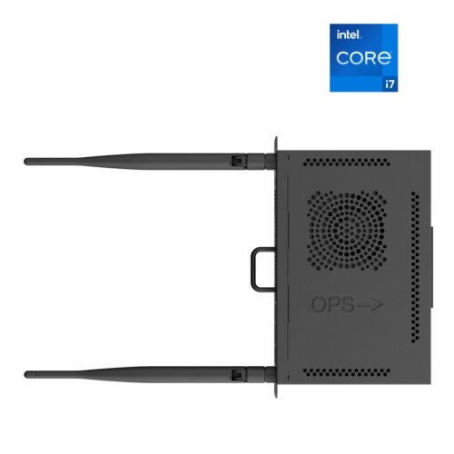 BenQ TEY41-i7 Intel® Core™ i7 i7-1255U 16 GB DDR4-SDRAM 256 GB SSD Windows 11 Pro Rack-mounted chassis PC Black - Image 4