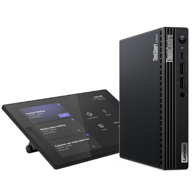 Lenovo ThinkSmart Tiny Kit Intel® Core™ i3 i3-13100T 16 GB DDR4-SDRAM 256 GB SSD Windows 11 IoT Enterprise Mini PC B