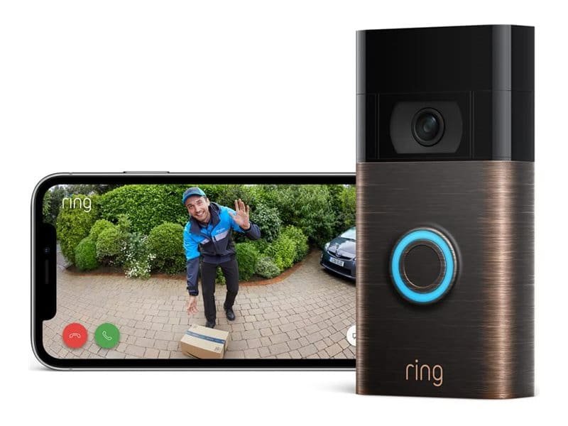 Doorbell Wired Ring Video Monitor Ring Doorbell Video Doorbell