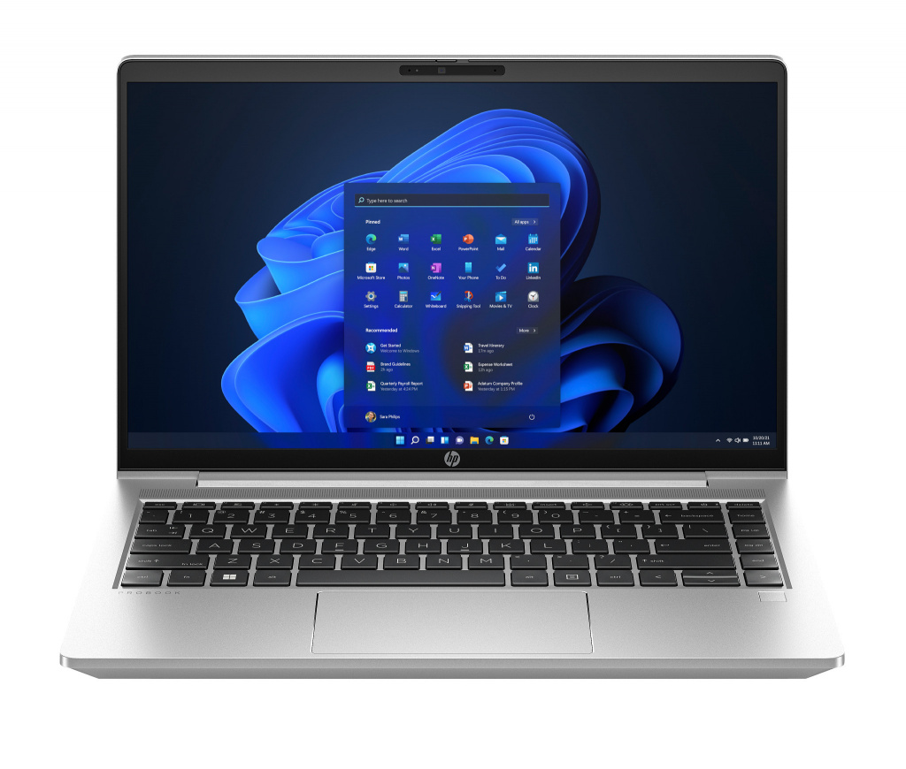 HP ProBook 440 G10 Notebook - 177-degree hinge design - Intel Core i5 - 1335U / up to 4.6 GHz - Win 11 Pro - Intel Iris Xe Graphics - 8 GB RAM - 256 GB SSD NVMe - 14" IPS 1920 x 1080 (Full HD) - Gigabit Ethernet - Wi-Fi 6E, Bluetooth - pike silver alumini