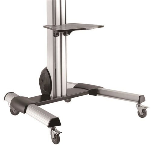 StarTech.com TV Cart - Height Adjustable - Lockable Wheels - Image 8