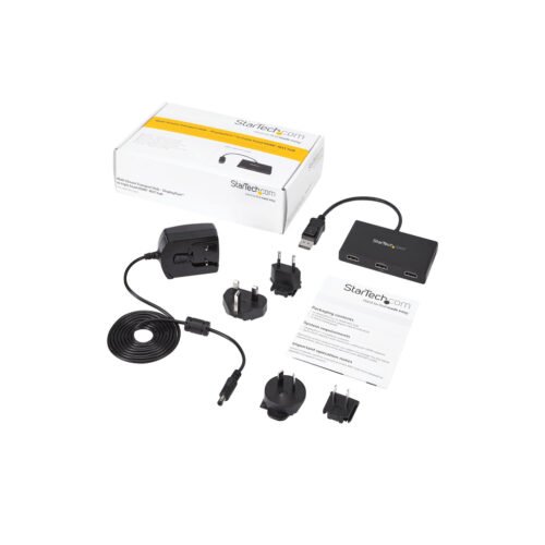 StarTech.com 3-Port Multi Monitor Adapter - DisplayPort 1.2 to 3x HDMI MST Hub - Triple 1080p HDMI Monitors - Video Splitter fo - Image 9