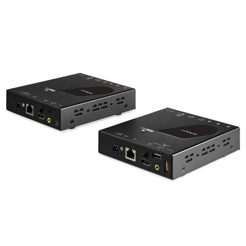 StarTech.com HDMI KVM Extender over IP Network - 4K 30Hz HDMI 2.0 and USB over IP LAN or Cat5e/Cat6 Ethernet Cable (100m/330ft) - Image 2