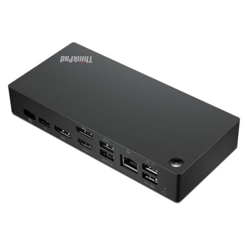 Lenovo 40B20135UK laptop dock/port replicator Wired USB 3.2 Gen 1 (3.1 Gen 1) Type-A + Type-C Black - Image 4