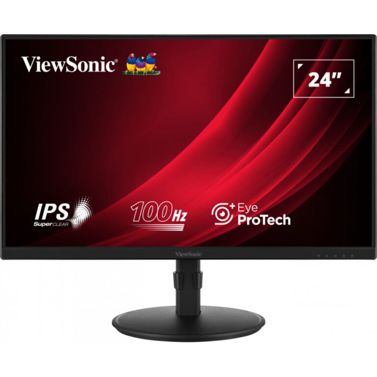 Viewsonic VG2408A-MHD computer monitor 61 cm (24") 1920 x 1080 pixels Full HD LED Black