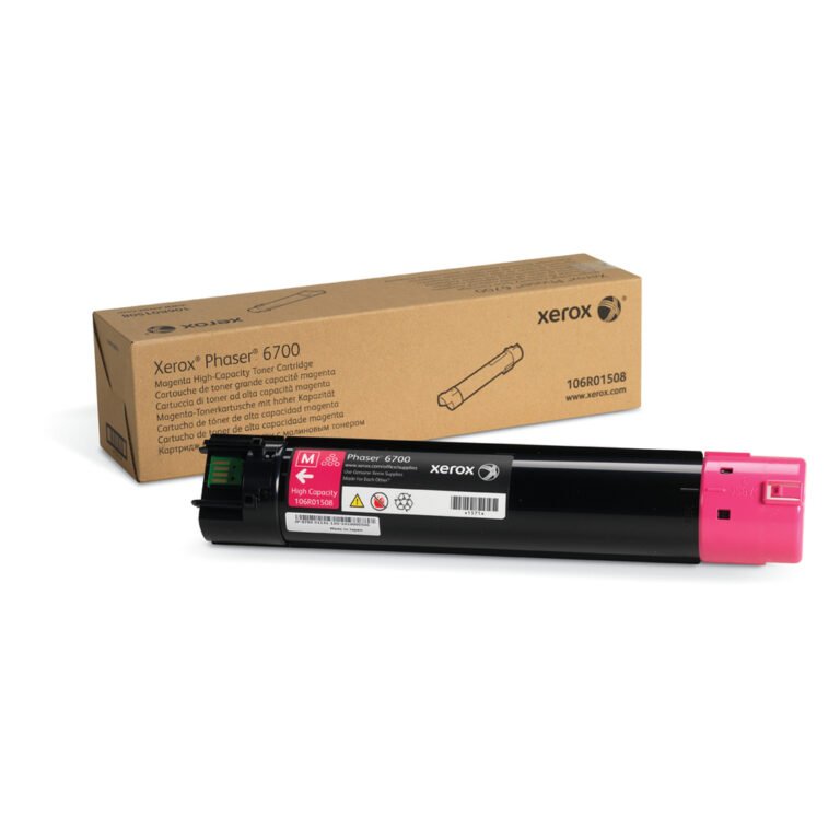 Xerox Genuine Phaser™ 6700 Magenta High capacity Toner Cartridge (12000 Pages) - 106R01508
