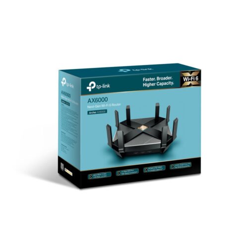 TP-Link Archer AX6000 wireless router Gigabit Ethernet Dual-band (2.4 GHz / 5 GHz) Black - Image 6