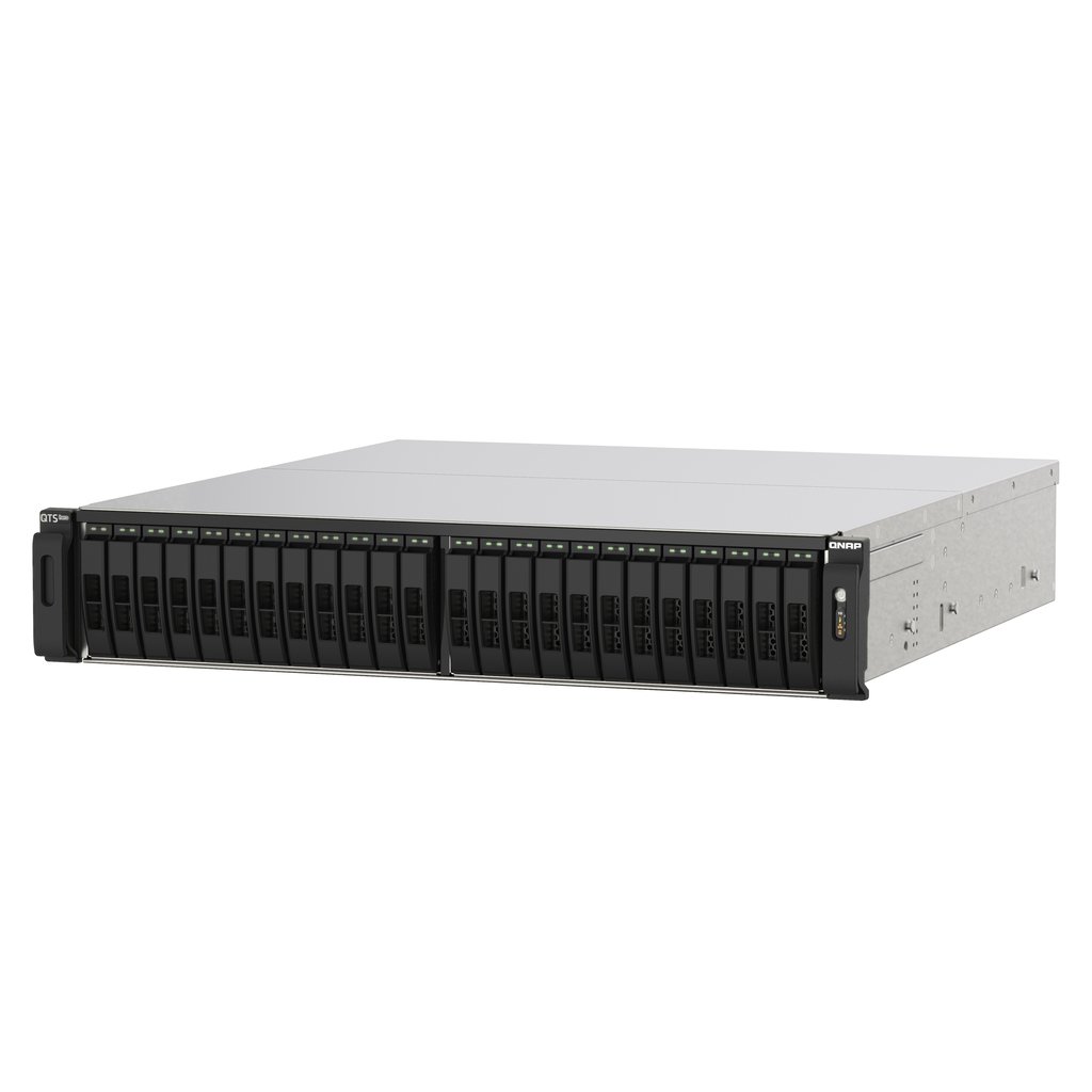 QNAP TS-h2490FU NAS Rack (2U) EPYC 7232P 64 GB DDR4 0 TB QuTS hero Black, Grey - Image 5