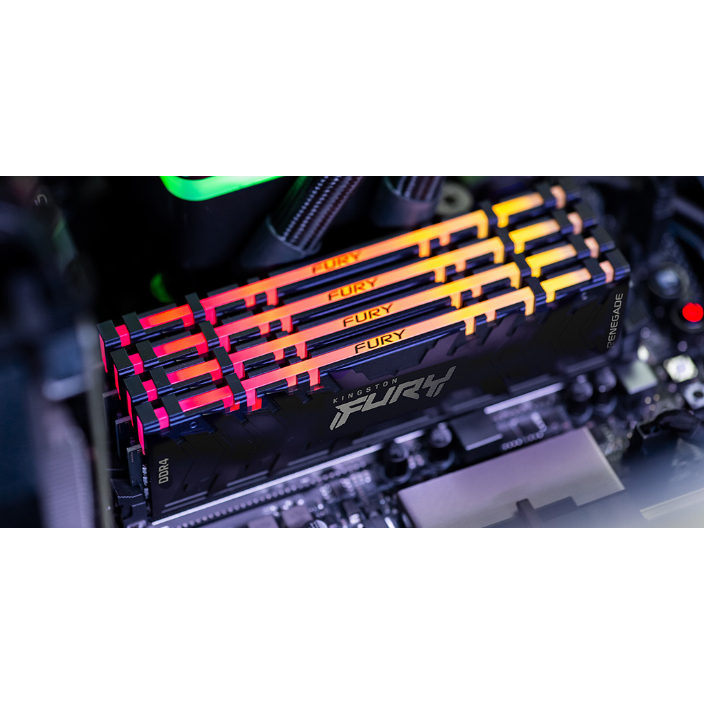 Kingston Technology FURY 64GB 3600MT/s DDR4 CL18 DIMM (Kit of 2) Renegade RGB - Image 2