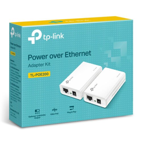 TP-Link TL-POE200 PoE adapter Fast Ethernet - Image 2