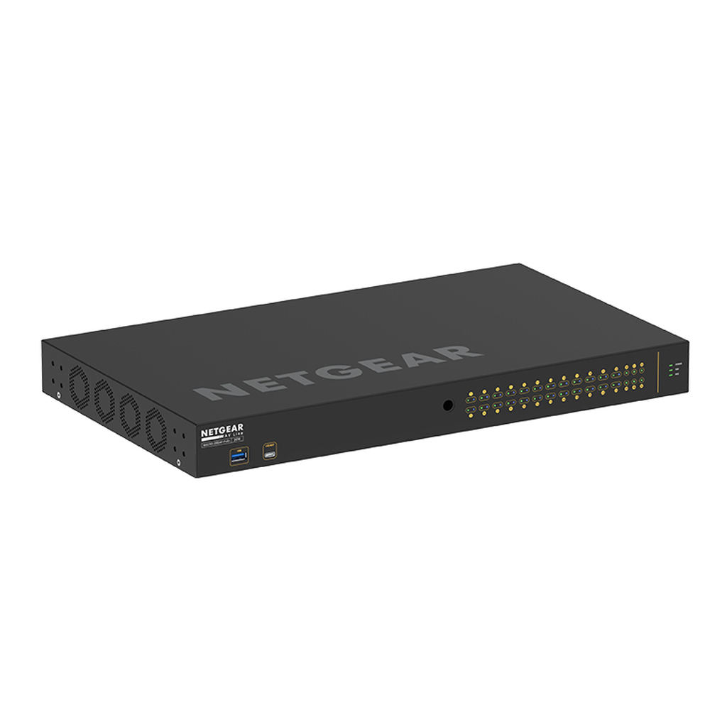 NETGEAR GSM4230P Managed L2/L3 Gigabit Ethernet (10/100/1000) Power over Ethernet (PoE) 1U Black - Image 5