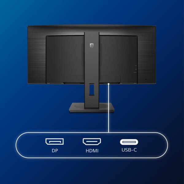 Philips B Line 346B1C/00 computer monitor 86.4 cm (34") 3440 x 1440 pixels Quad HD LCD Black - Image 7