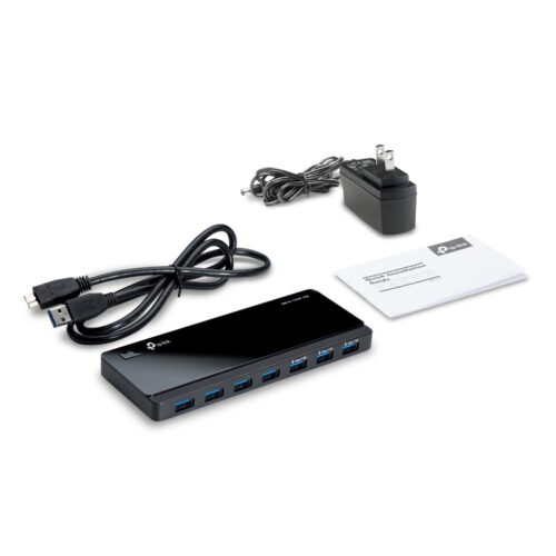 TP-Link UH700 interface hub USB 3.2 Gen 1 (3.1 Gen 1) Micro-B 5000 Mbit/s Black - Image 4