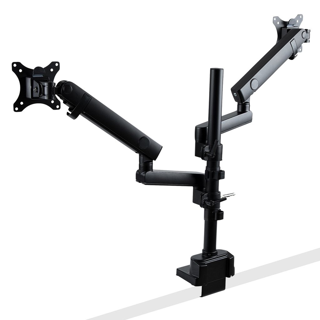 StarTech.com Desk Mount Dual Monitor Arm, Full Motion Monitor Mount for 2x VESA Displays up to 32" (17.6lb/8kg), Height Adjusta - Image 13