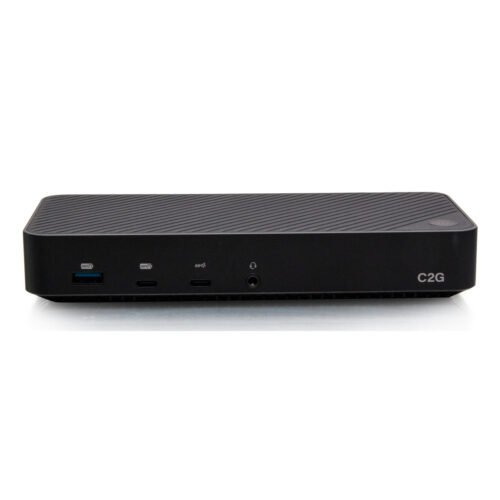 C2G USB-C® 11-in-1 Hybrid DisplayLink and DP Alt Mode Triple 4K Docking Station with HDMI®, DisplayPort™, Ether - Image 4