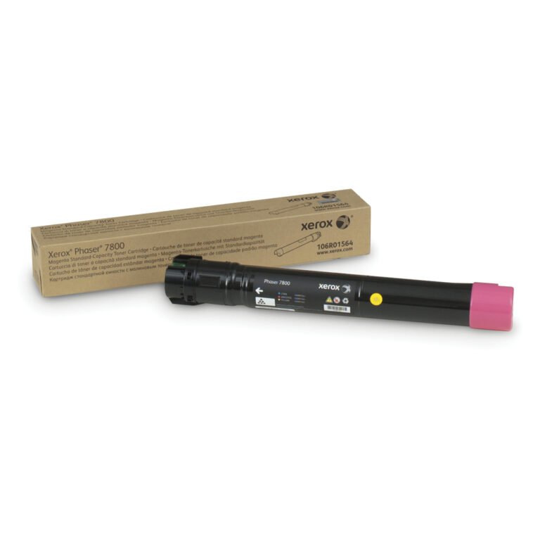 Xerox Genuine Phaser® 7800 Magenta Standard capacity Toner Cartridge (6000 Pages) - 106R01564