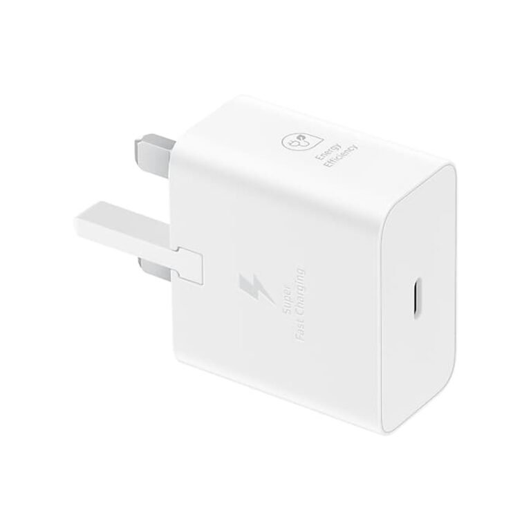 Samsung EP-T2510XWEGGB mobile device charger Universal White USB Fast charging Indoor