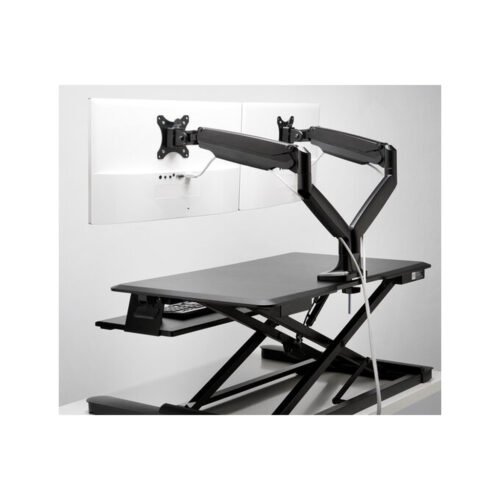 Kensington SmartFit® One-Touch Height Adjustable Dual Monitor Arm - Image 9