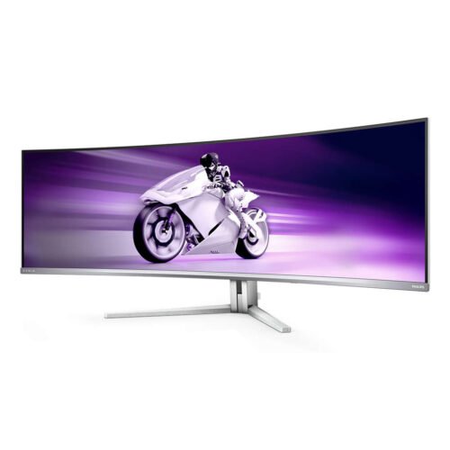 Philips Evnia 8000 49M2C8900L/00 computer monitor 124.2 cm (48.9") 5120 x 1440 pixels Dual QHD QD-OLED White - Image 10