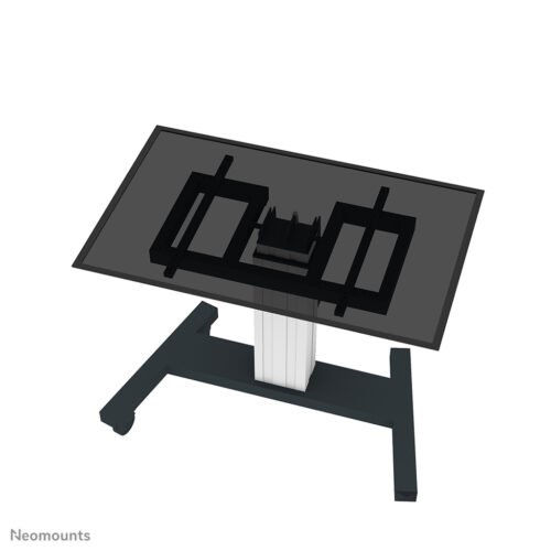 Neomounts PLASMA-M2550TSILVER TV trolley 42-85" - motorised - table tilt function - Image 2
