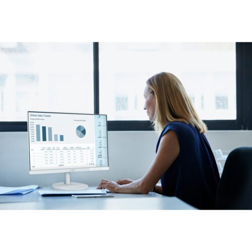 Philips V Line 241V8AW/00 computer monitor 60.5 cm (23.8") 1920 x 1080 pixels Full HD LCD White - Image 3