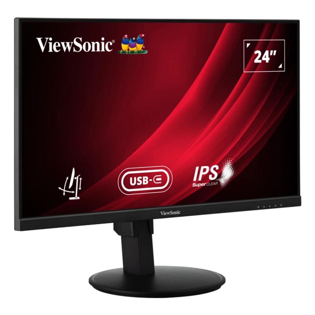 Viewsonic VG Series VG2409-MHDU-2 computer monitor 60.5 cm (23.8") 1920 x 1080 pixels Full HD LED Black - Image 2