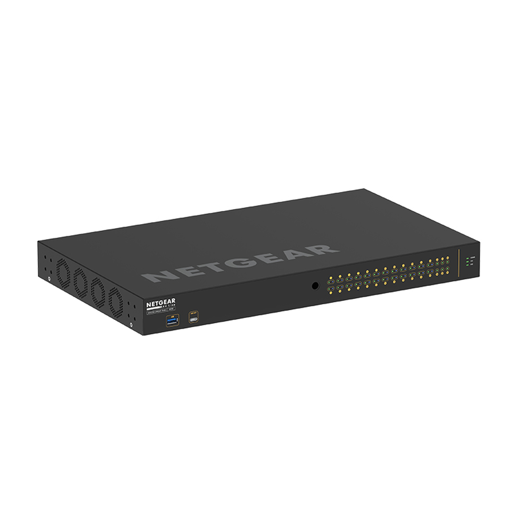 NETGEAR GSM4230P Managed L2/L3 Gigabit Ethernet (10/100/1000) Power over Ethernet (PoE) 1U Black - Image 3