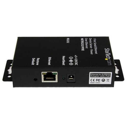 StarTech.com 1 Port RS232 Serial Ethernet Device Server - PoE Power Over Ethernet - Image 2