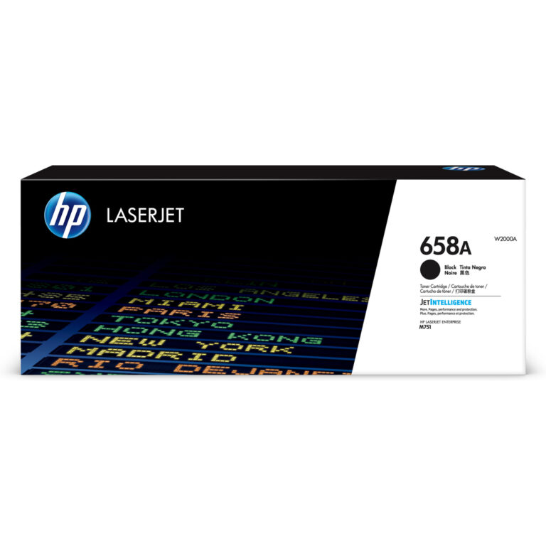 HP 658A Black Original LaserJet Toner Cartridge