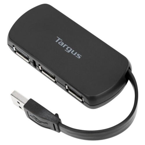 Targus ACH114EU interface hub USB 2.0 480 Mbit/s Black - Image 7