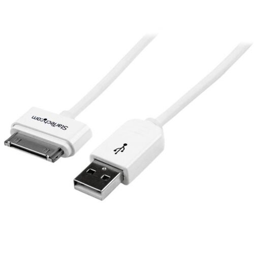 StarTech.com 1m (3 ft) Apple 30-pin Dock Connector to USB Cable for iPhone / iPod / iPad with Stepped Connector - Image 5