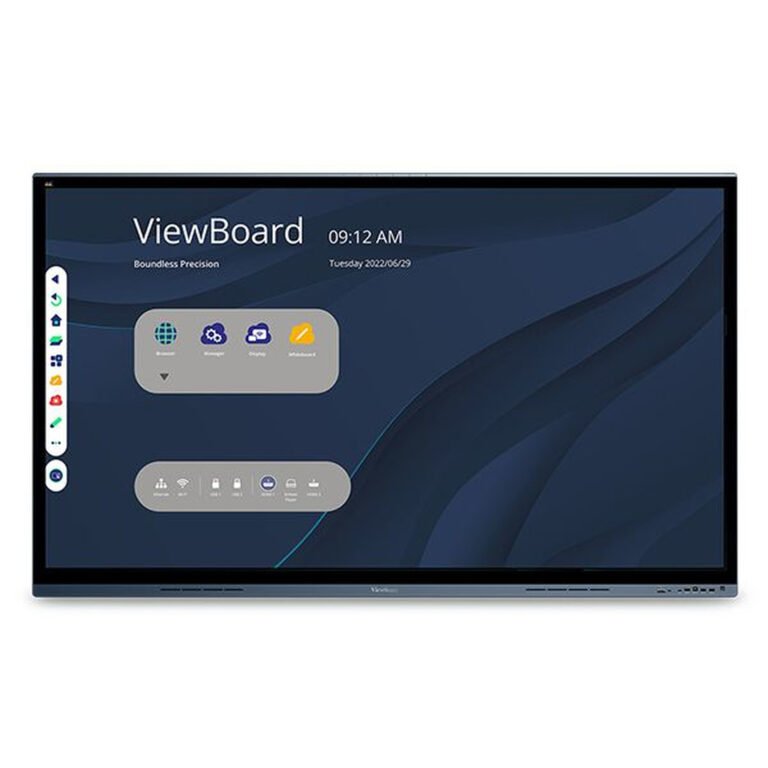 Viewsonic IFP6562 Signage Display Interactive flat panel 165.1 cm (65") LED Wi-Fi 350 cd/m² 4K Ultra HD Black Touchscreen Buil