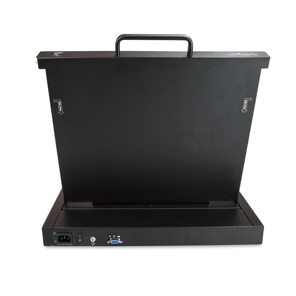 StarTech.com Rackmount KVM Console - Single Port VGA KVM with 17" LCD Monitor for Server Rack - Fully Featured Universal 1U LCD - Image 4