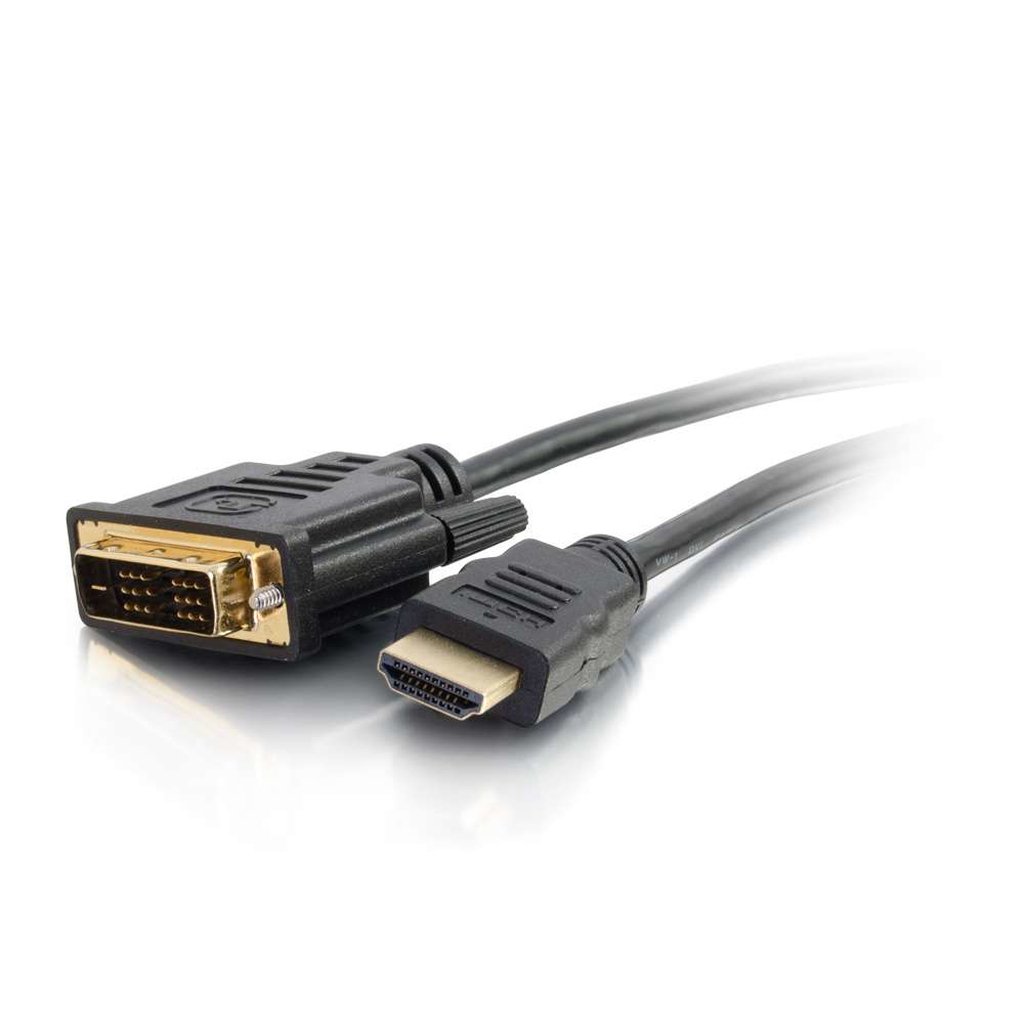 C2G 42518 video cable adapter 5 m HDMI DVI-D Black - Image 4