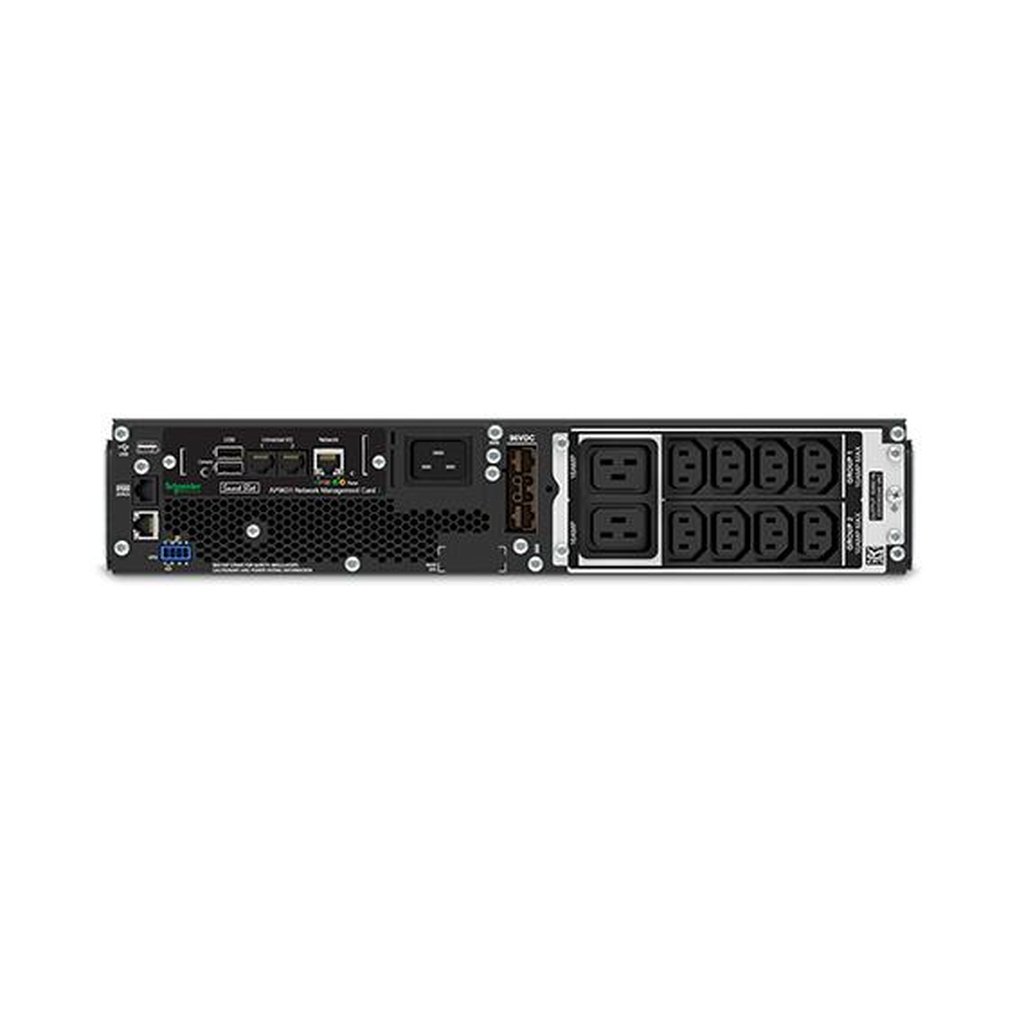 APC Smart-UPS On-Line SRT3000RMXLI-NC - 3000VA, 8x C13 & 2x C19, rackmount, NMC - Image 2