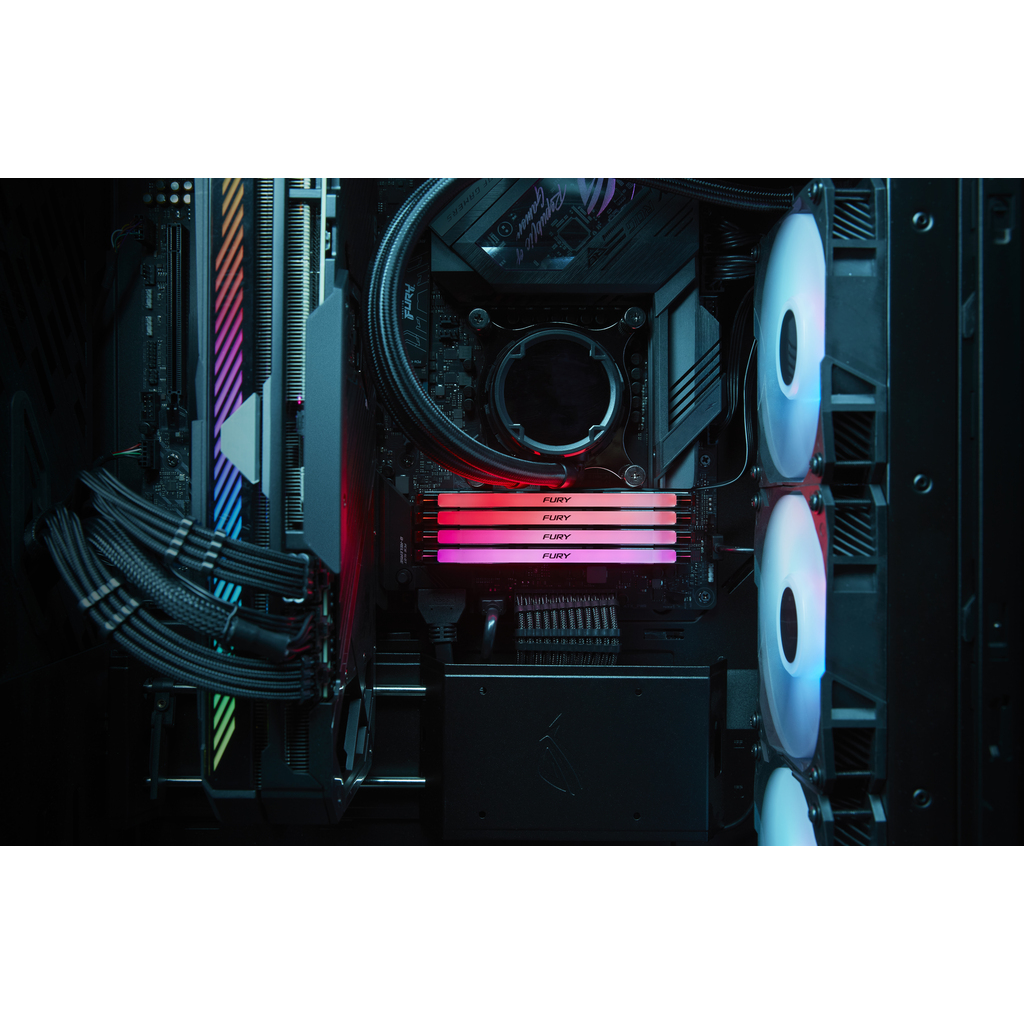 Kingston Technology FURY 64GB 6400MT/s DDR5 CL32 DIMM (Kit of 2) Renegade RGB XMP - Image 7