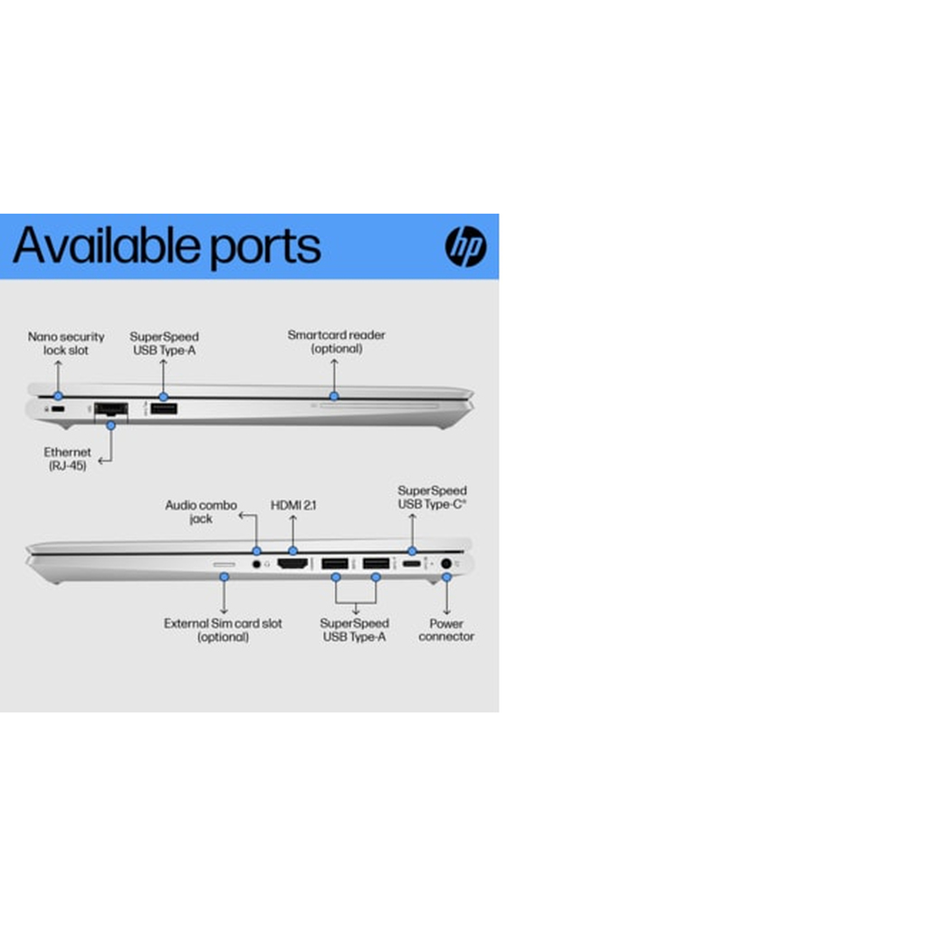 HP EliteBook 645 14 G10 AMD Ryzen™ 7 7730U Laptop 35.6 cm (14") Full HD 16 GB DDR4-SDRAM 512 GB SSD Wi-Fi 6E (802.11ax) W - Image 17