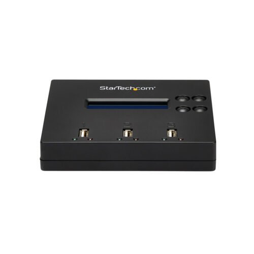 StarTech.com Standalone 1 to 2 USB Thumb Drive Duplicator and Eraser, Multiple USB Flash Drive Copier, System and File and Whol - Image 3