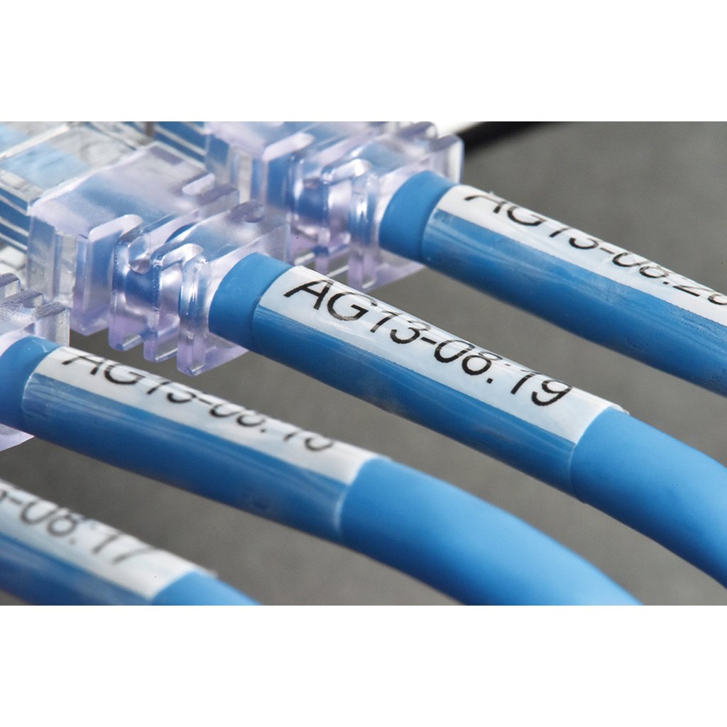 Brother TZE-SL261 label-making tape Black on white - Image 3