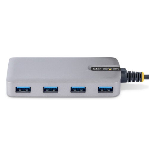 StarTech.com 4-Port USB Hub - USB 3.0 5Gbps, Bus Powered, USB-A to 4x USB-A Hub w/ Optional Auxiliary Power Input - Portable De - Image 7