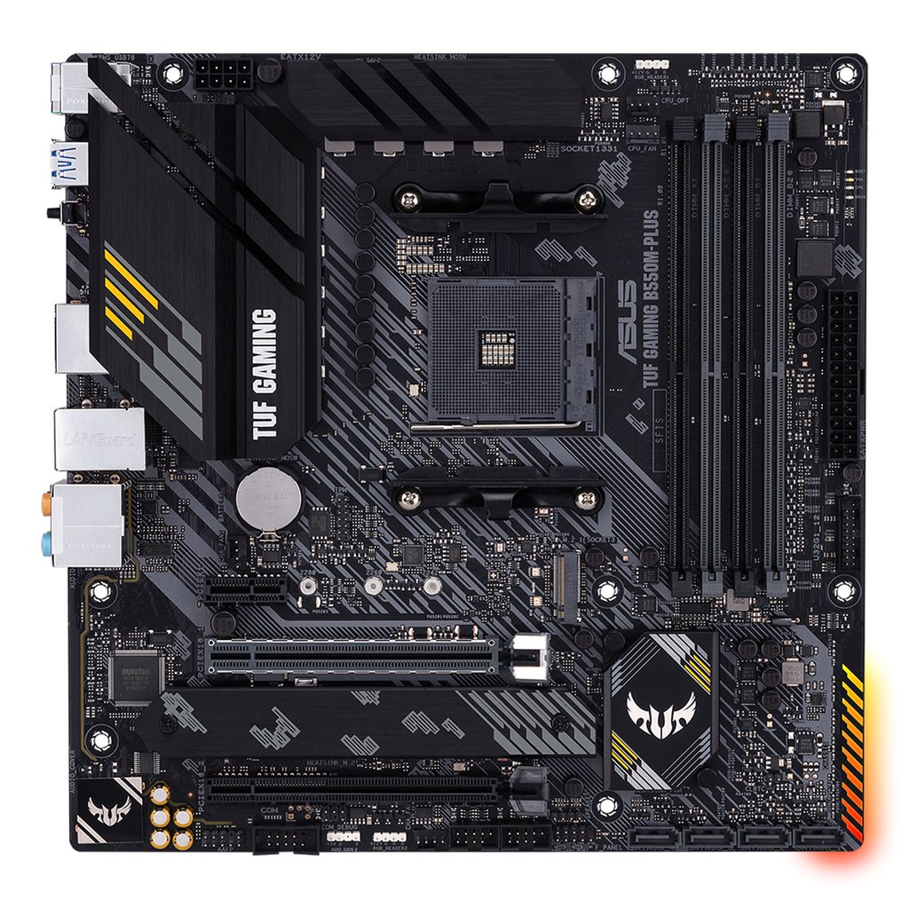 ASUS TUF GAMING B550M PLUS AMD B550 Socket AM4 micro ATX