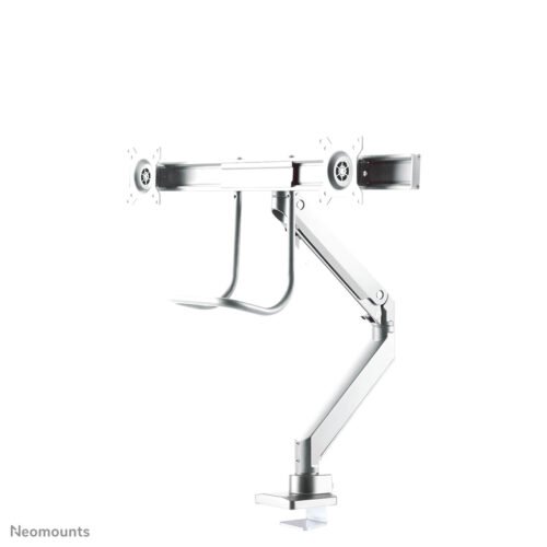 Neomounts NM-D775DXWHITE Monitor arm 10-32" - gas spring - Topfix - 180°-stop - Image 2