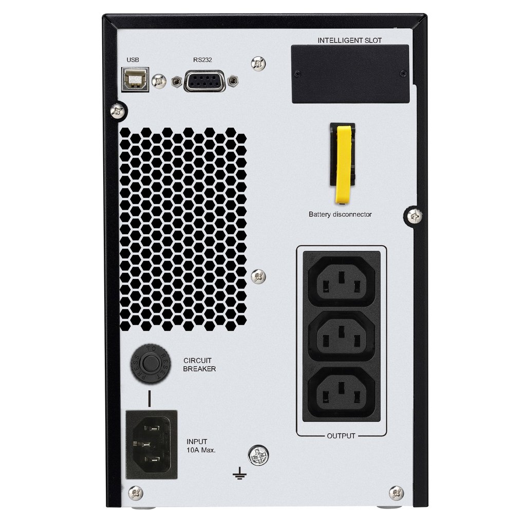 APC SRV1KI uninterruptible power supply (UPS) Double-conversion (Online) 1 kVA 800 W 3 AC outlet(s) - Image 3