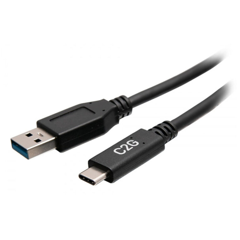 C2G 0.5m (1.5ft) USB-C® Male to USB-A Male Cable - USB 3.2 Gen 1 (5Gbps)