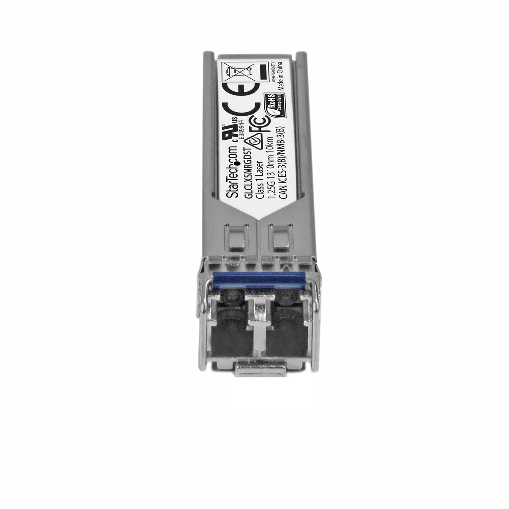 StarTech.com Cisco GLC-LX-SM-RGD Compatible SFP Transceiver Module - 1000BASE-LX~Cisco GLC-LX-SM-RGD Compatible SFP Module - 10 - Image 3