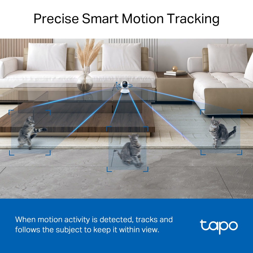 TP-Link Tapo Pan/Tilt AI Home Security Wi-Fi Camera - Image 8