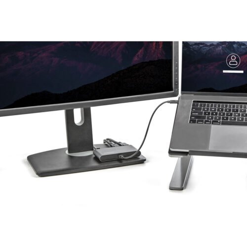 StarTech.com Thunderbolt 3 Mini Dock - Portable Dual Monitor Docking Station with DP 4K 60Hz, 1x USB-A Hub (USB 3.0/5 Gbps), Gb - Image 9