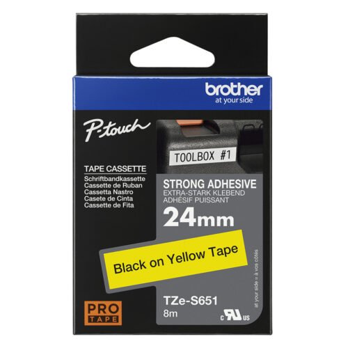 Brother TZE-S651 label-making tape TZ - Image 2