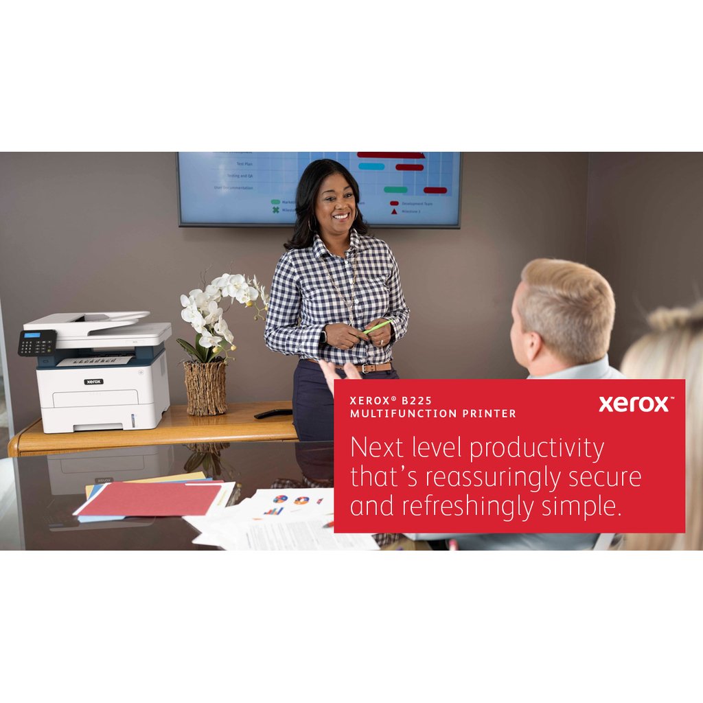 Xerox B225 A4 34ppm Wireless Duplex Copy/Print/Scan PS3 PCL5e/6 ADF 2 Trays 251 Sheets UK - Image 11