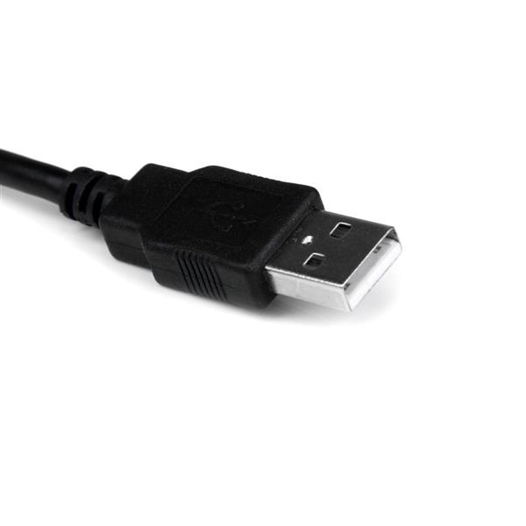 StarTech.com 6ft (1.8m) 1-Port Professional USB to Serial Adapter Cable with COM Retention, USB to RS232 Adapter - TAA - Image 3